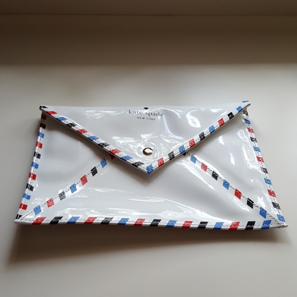 Kate Spade Par Avion Clutch NWT RARE!